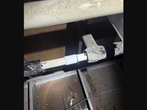 Repaired Drain Line