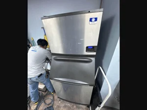 Cleaned and Sanitized Ice Machine