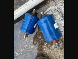 Replaced Liquid Line Filters