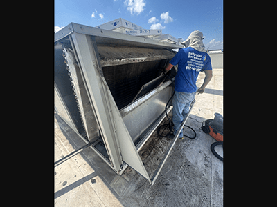 Cleaned The Evaporator Coil