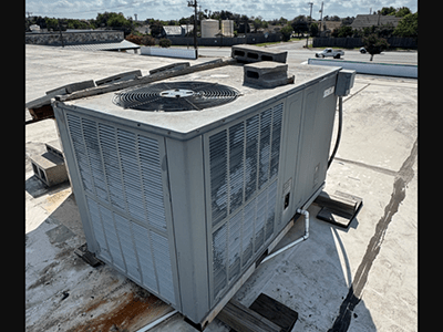 Cleaned Condenser and Maintenance