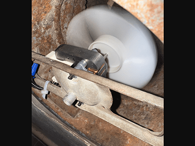 Replaced Exhaust Fan in Bathroom