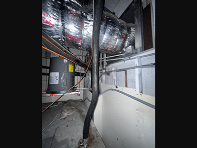 Walk-in Cleaned Condenser Coil