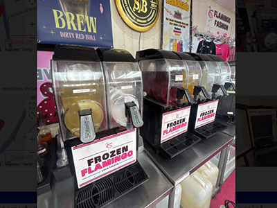 Cleaned Margarita Machines