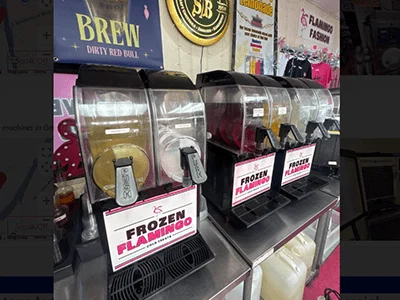 Cleaned Margarita Machines