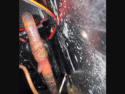 Repaired-Refrigerant-Leak-on-Evaporator