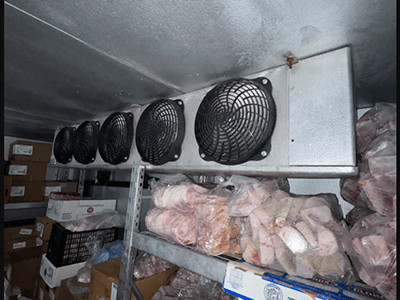 Walk-In Freezer Leak