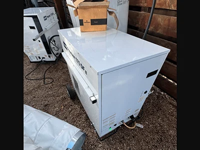 Installed L.B. White Heater