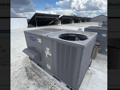 Repaired Carrier RTU AC