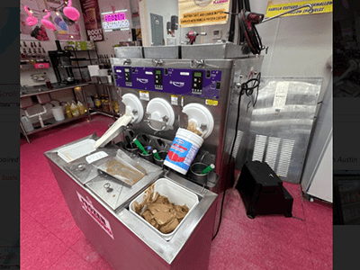 Repaired Ice Cream Refrigeration Machine