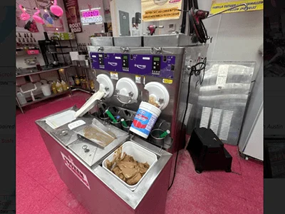 Repaired Ice Cream Refrigeration Machine