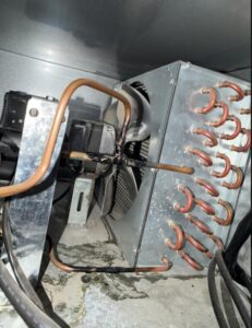 FREEZER COMPRESSOR REPLACEMENT ✔️ Commercial glass door freezer back up and cooling after compressor replacement service. ✔️...