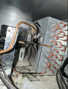 FREEZER COMPRESSOR REPLACEMENT ✔️ Commercial glass door freezer back up and cooling after compressor replacement service. ✔️...