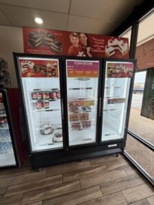 Performed diagnostic service on a commercial refrigeration system in Austin TX after customer reported the unit was not cooli...