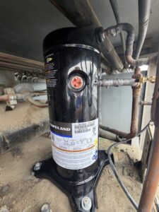 Performed diagnostic service on a commercial refrigeration system in Austin TX after customer reported the unit was not cooli...