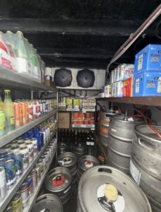 Performed commercial refrigeration diagnostic and repair service on a Heatcraft walk-in cooler refrigeration system in Round...