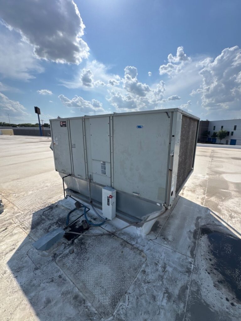 Performed AC coil cleaning.