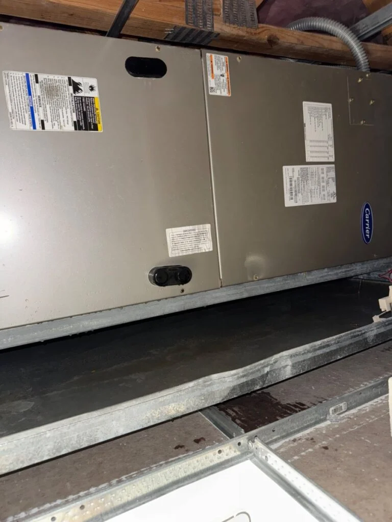 Repaired leaking AC.