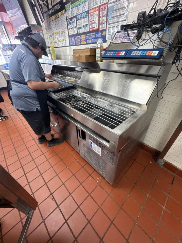 Repaired Dominos Pizza Prep Table Cooler
