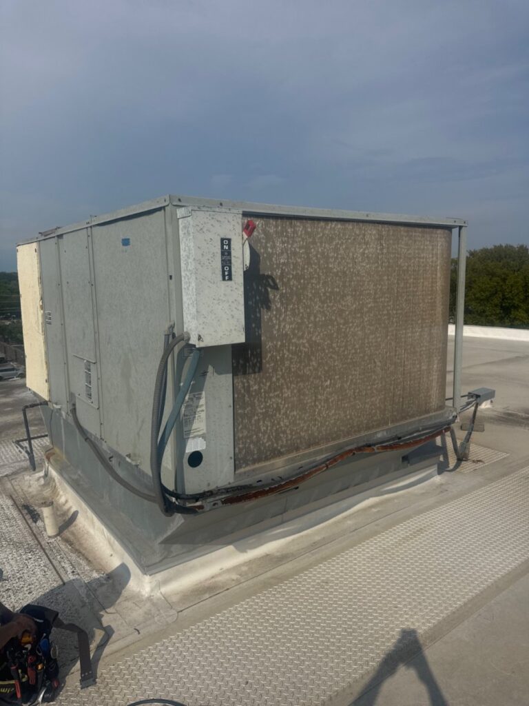 Diagnosed Commercial RTU AC