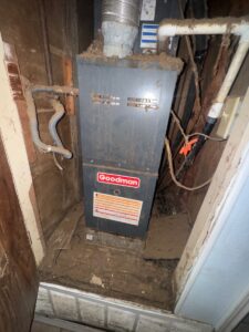 Replaced air handler control board.