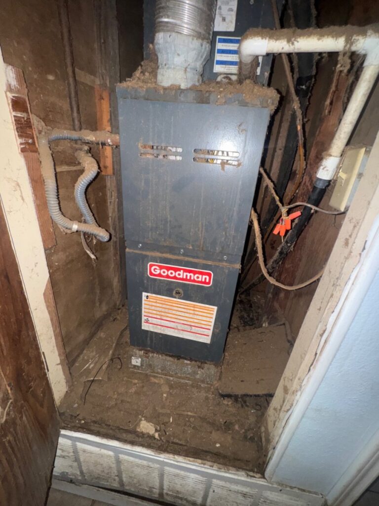 Replaced air handler control board.