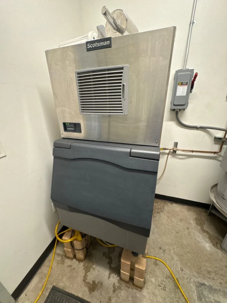 Cleaned ice machine in round rock Texas.