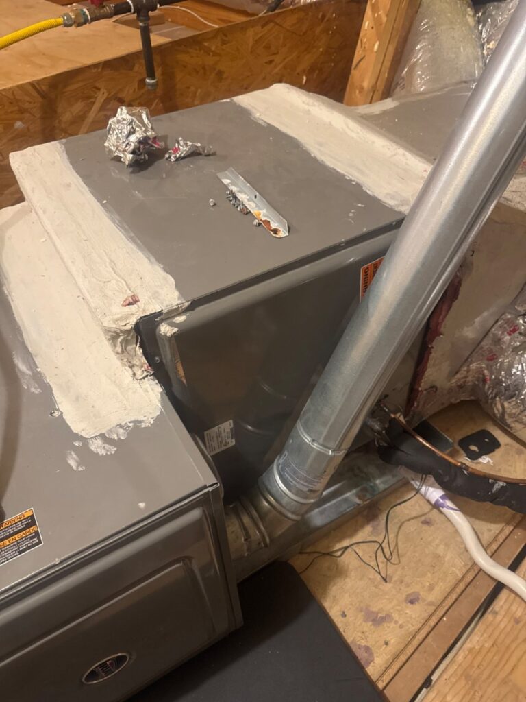 Diagnosed AC unit in Leander