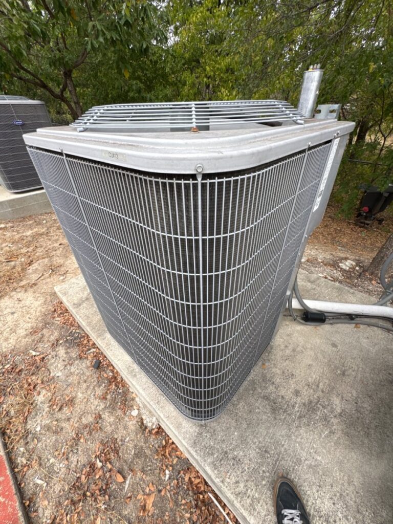 Repaired AC unit in South Austin, Texas