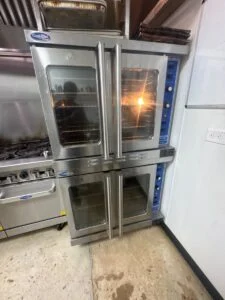 Repaired gas powered convection oven in restaurant in round rock Texas.