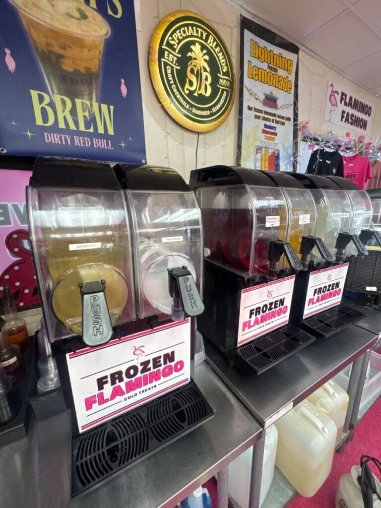 Cleaned Margarita machines in Georgetown Texas.