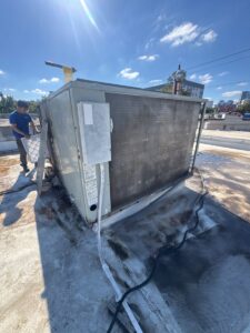 Performed preventive maintenance on RTU AC unit in South Austin, Texas.