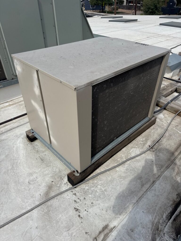 Repaired walk-in cooler at pizza bar in South Austin, Texas