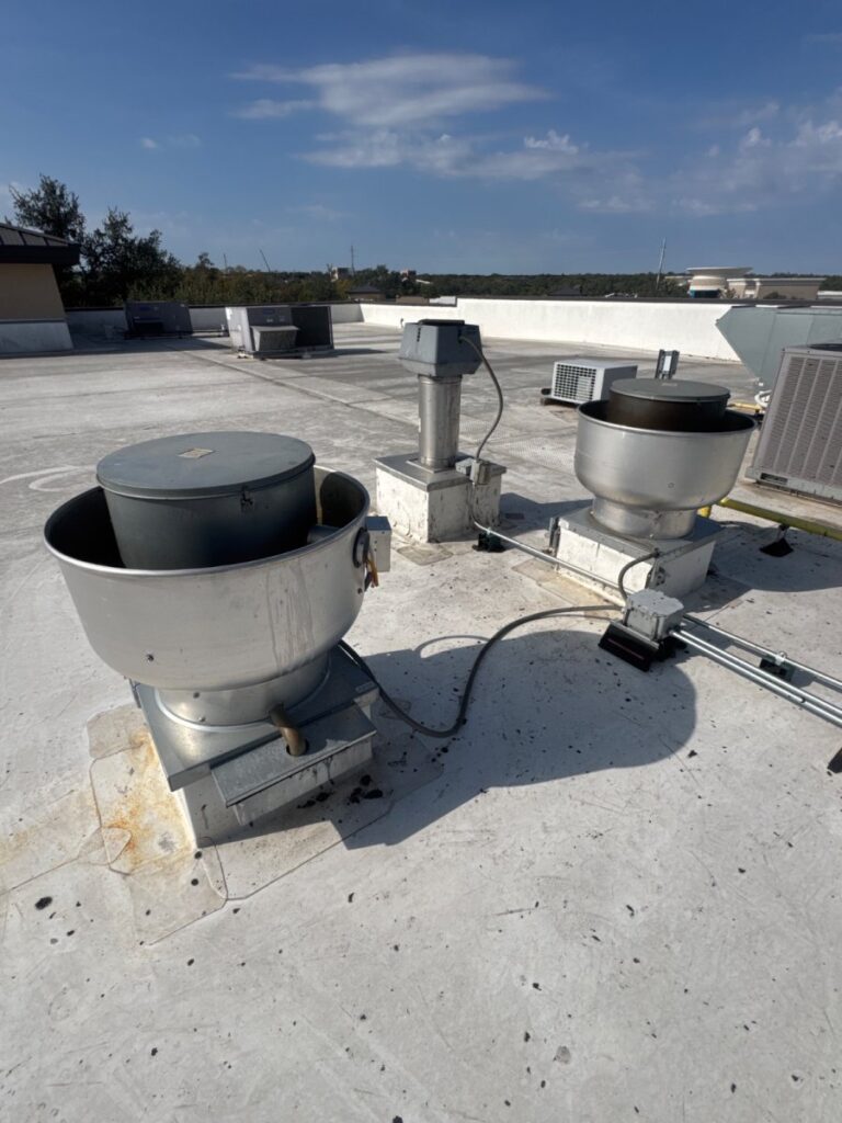 Repaired exhaust hood in Cedar Park, Texas