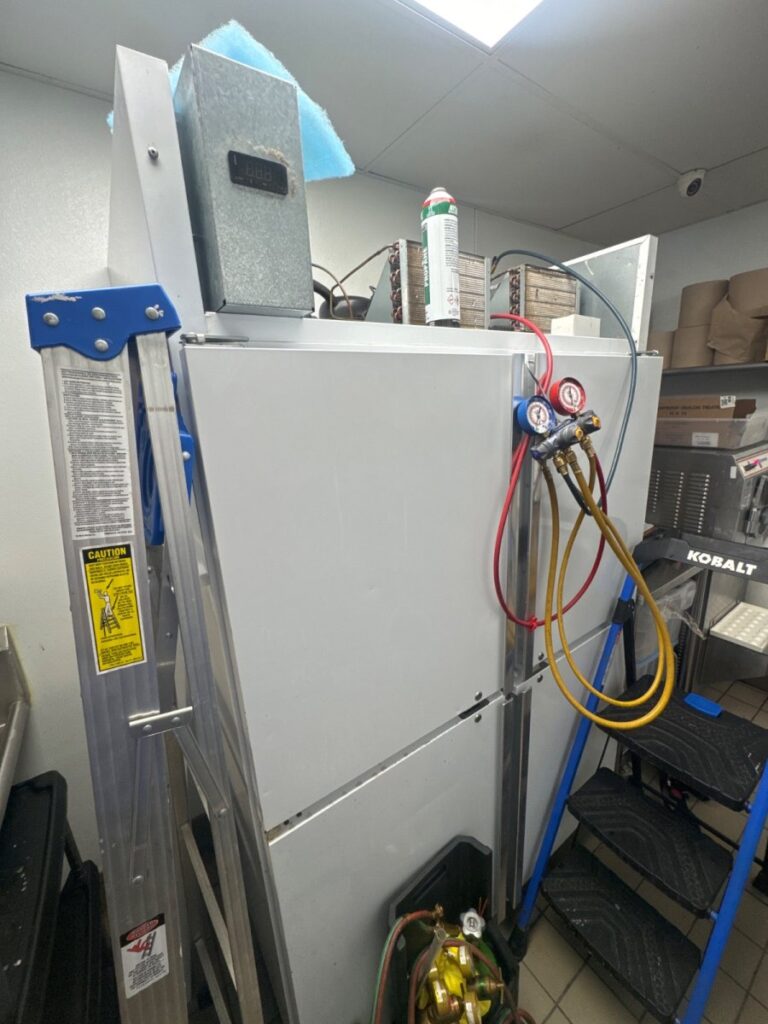 Repaired blast chiller in round rock Texas.