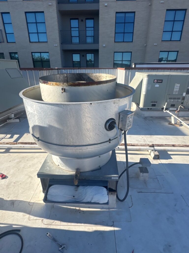 Replaced exhaust fan motor in Austin Texas.