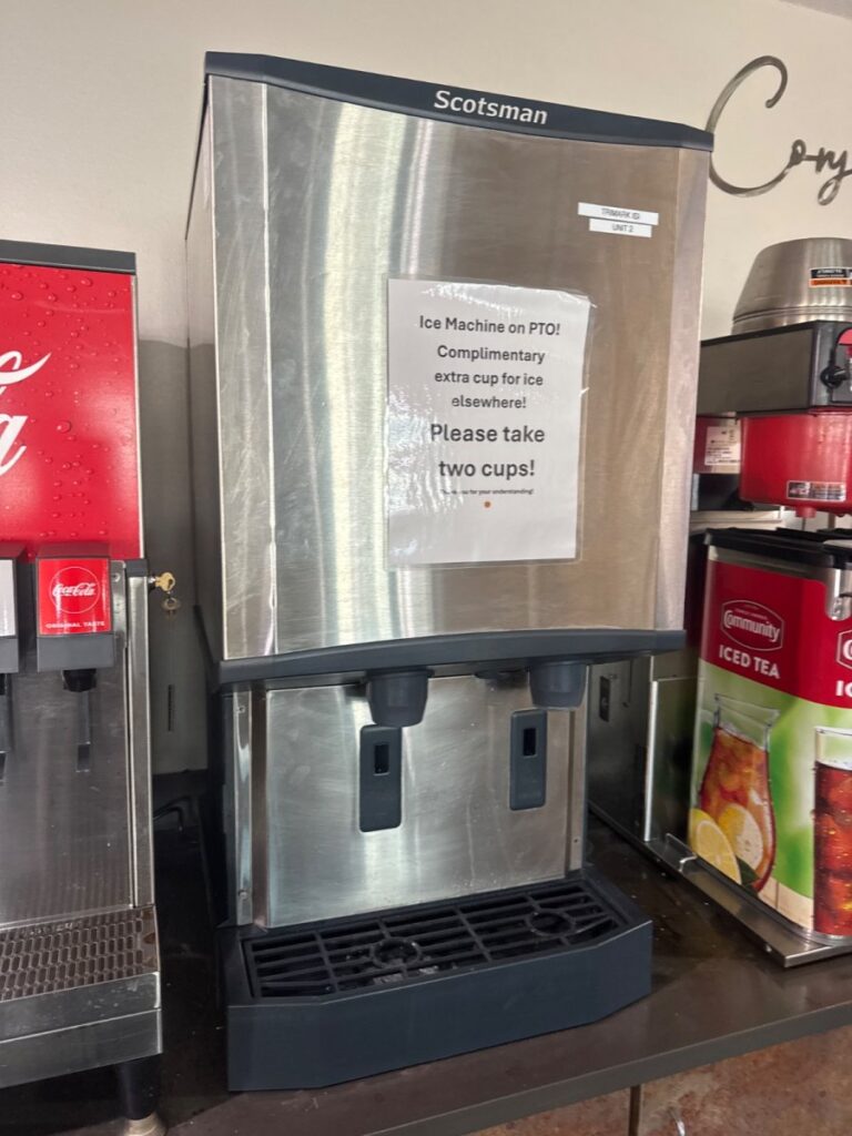 Repaired ScotsmanIce machine in Gatesville, Texas