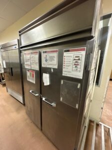 Diagnosed reaching cooler at Dell in Austin, Texas