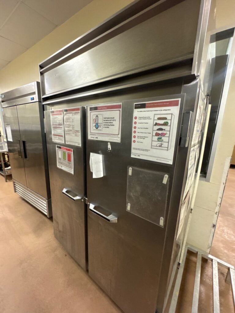 Diagnosed reaching cooler at Dell in Austin, Texas
