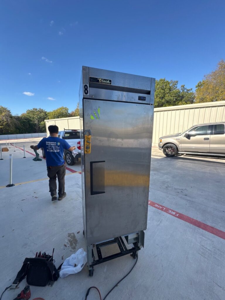 Repaired True Upright Cooler in Austin Texas