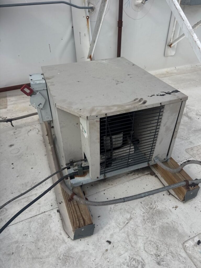 Prepared walk-in cooler in Austin, Texas