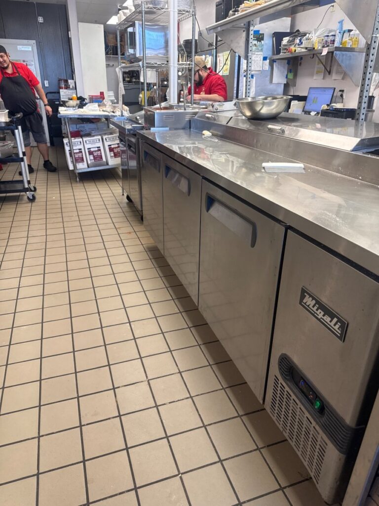 Performed preventative maintenance on reach in coolers and freezers in Taylor, Texas