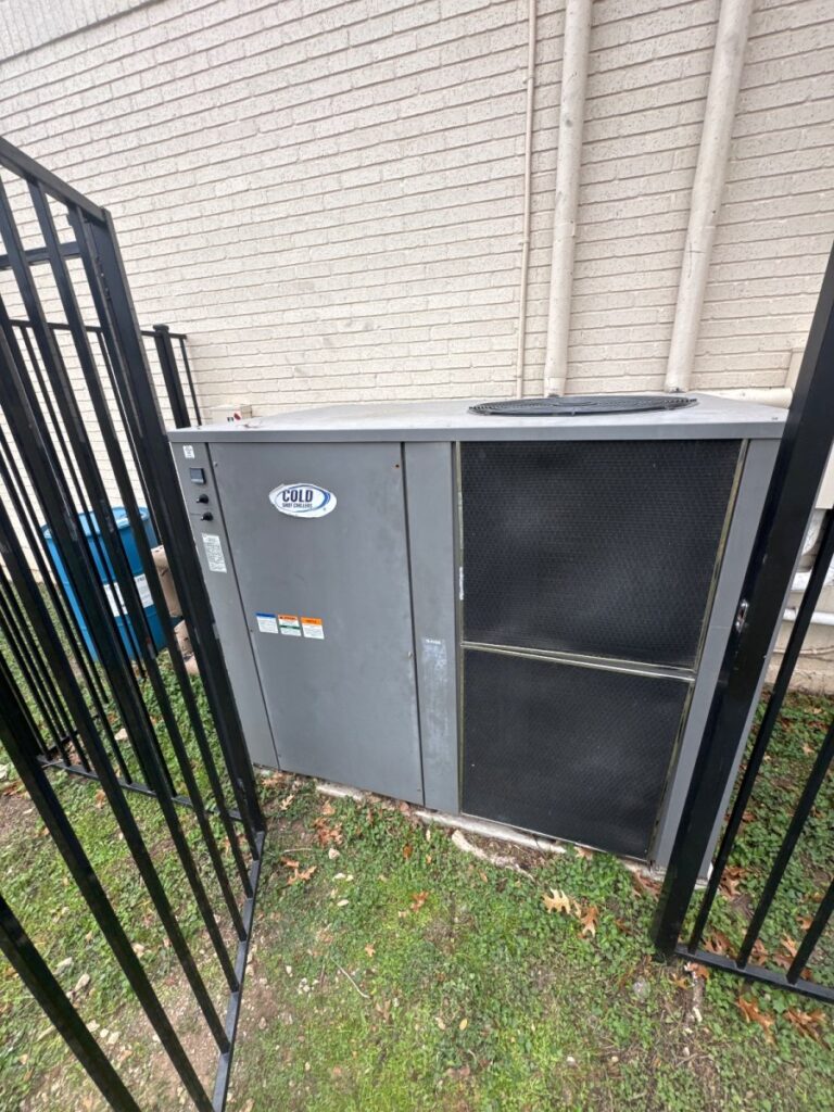Repaired chiller in North Austin, Texas