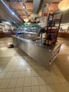 Repaired drain on salad bar in round rock Texas