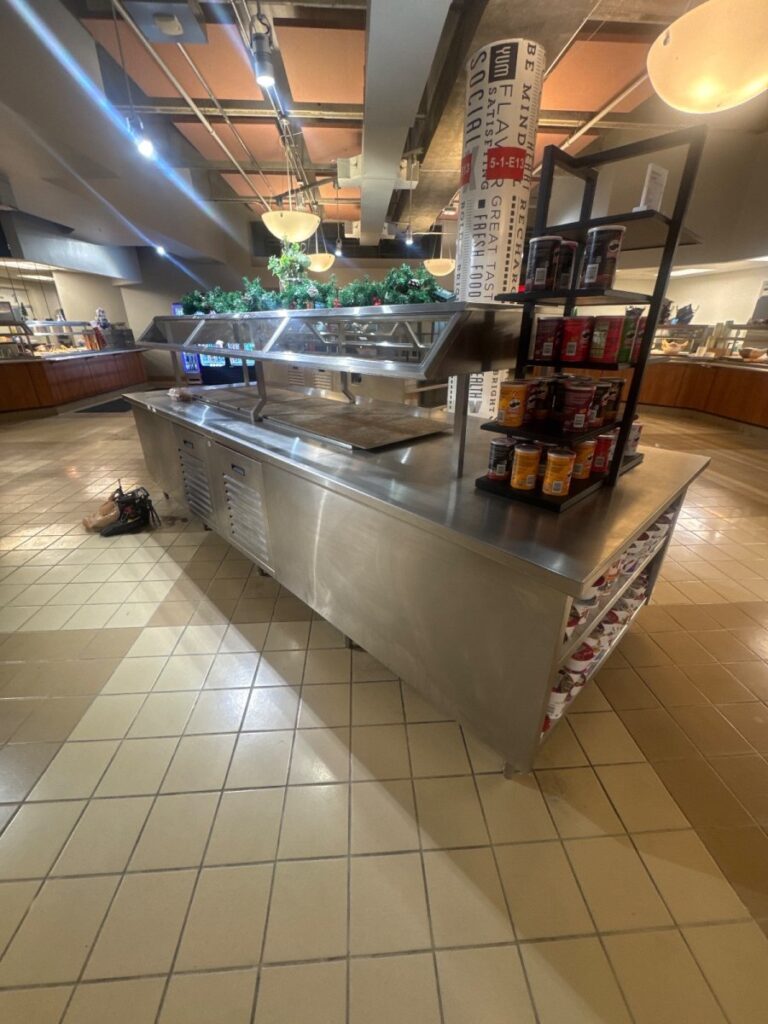 Repaired drain on salad bar in round rock Texas