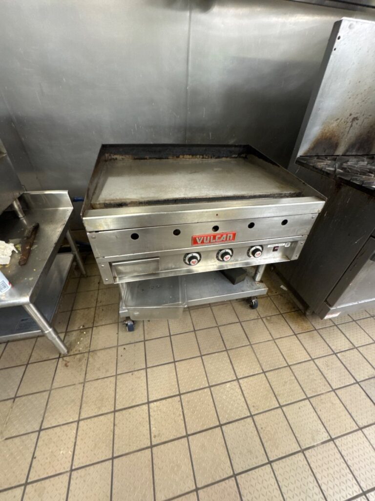 Relocated Vulcan flat top griddles in round rock Texas