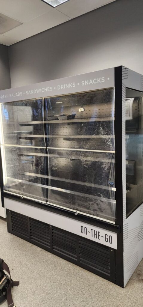 Repaired reach in cooler in round rock