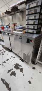 Repaired walk in cooler and reach in freezer