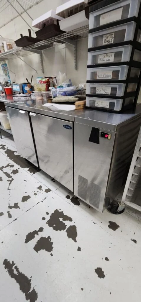 Repaired walk in cooler and reach in freezer