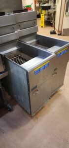 Replaced oil fryer hi limit switch and temperature control